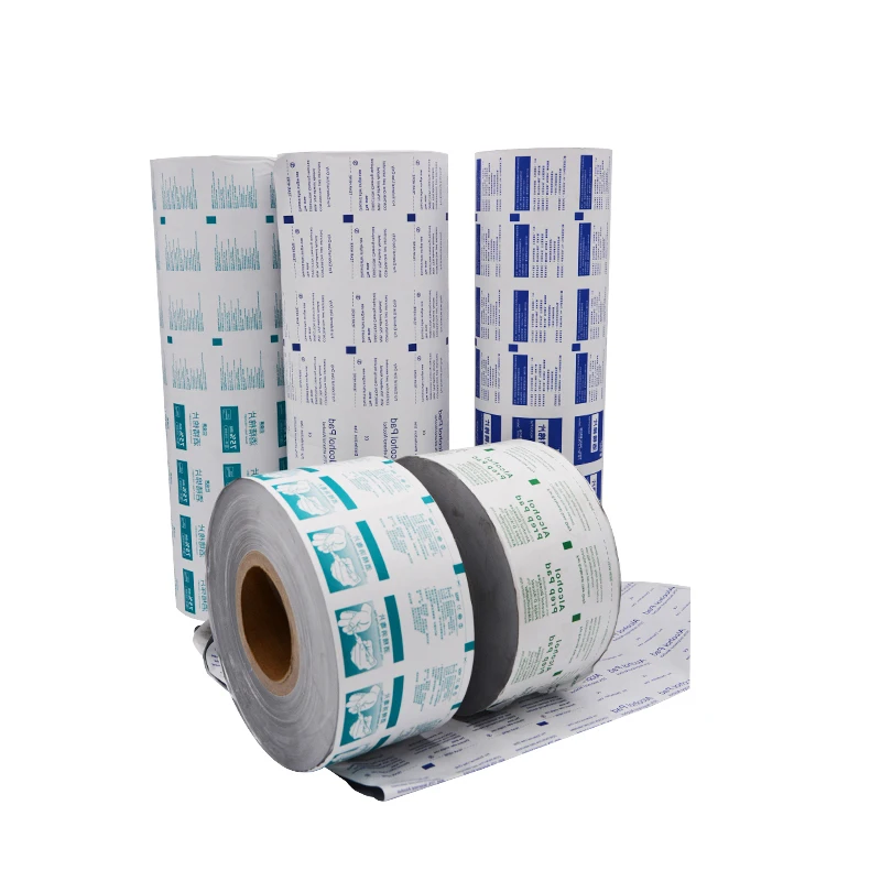 Disposable Composite Laminated Foil Paper Soft Roll Printed and Coated for Pharmaceutical Packaging