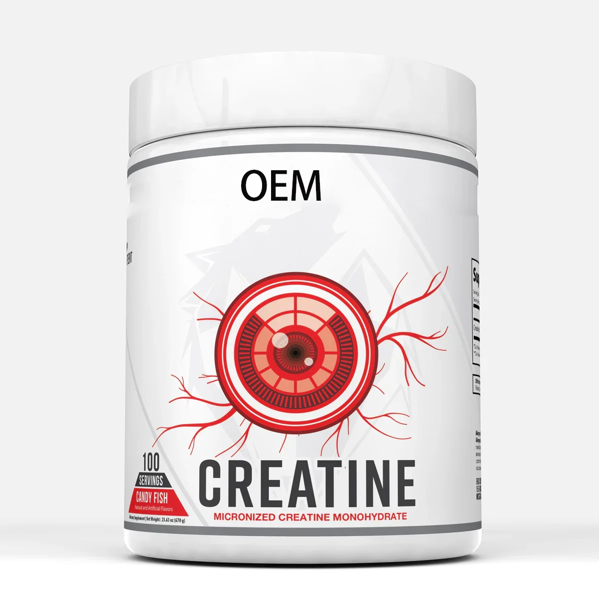 OEM Manufacturer Pure Creatine Monohydrate Supplement Creatine Protein Powder