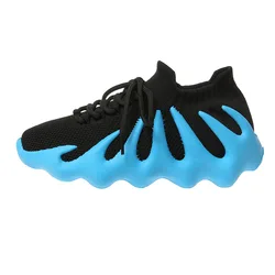Wholesale Unisex Athletic Breathable Casual Sneaker Octopus Outsole Yezzy Comfy Sport Running Shoes For Women And Men