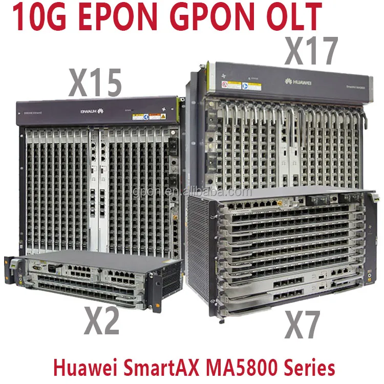 Huawei OLT SmartAX MA5800-X2 MA5800 X2 4 * 10GE Uplink MA5800X2 абсолютно новый 2U небольшой мини GEPON GPON EPON