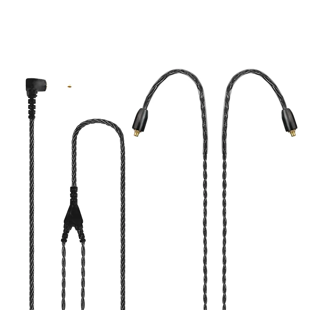 Soundlink In-ear Monitor Cable MMCX Earphone Cable Wire IEM Cable MMCX Connector Wire Length 50'
