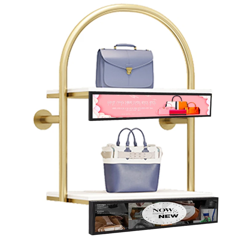 wide bar stretch lcd 19 inch tft monitor used lcd android display monitor stretched smart shelf other Advertising Equipment