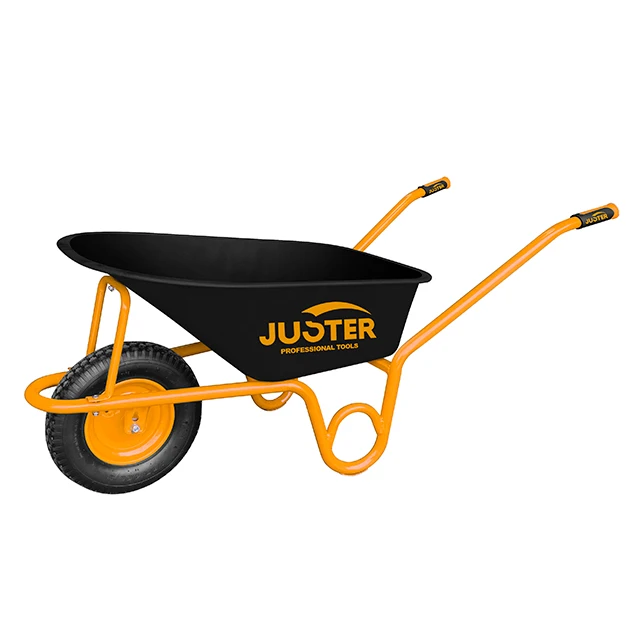 Juster Excellent Quality Building Industrial Construction Wheelbarrow Heavy Duty hand tools deep bucket  Wheel barrow