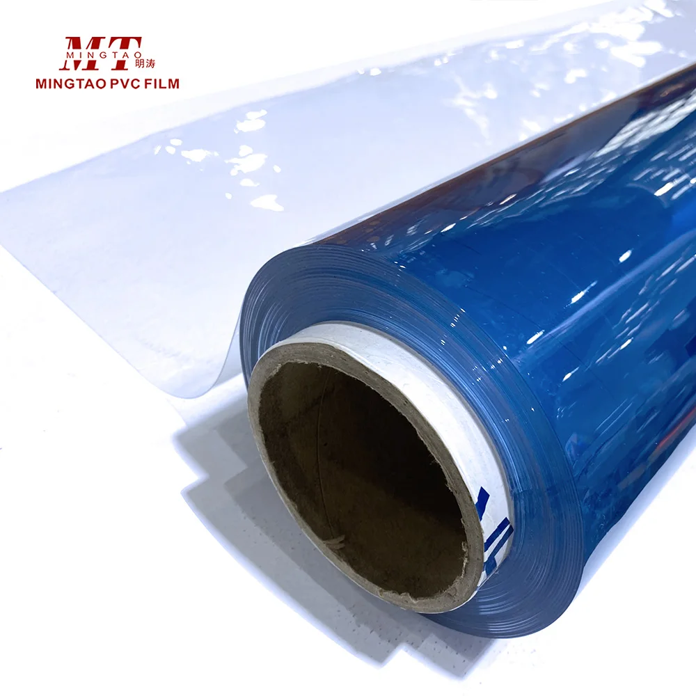 Clear soft PVC packing film strong flexible transparent soft PVC sheet made in China
