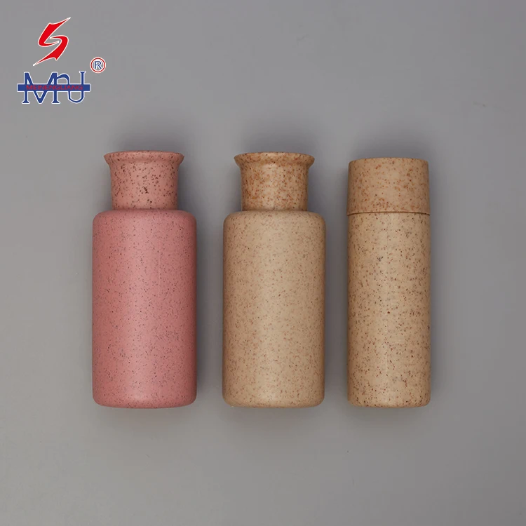 Eco friendly biodegradable bottle BPA Free Plastic Bottle Travel Wheat Straw Bottle