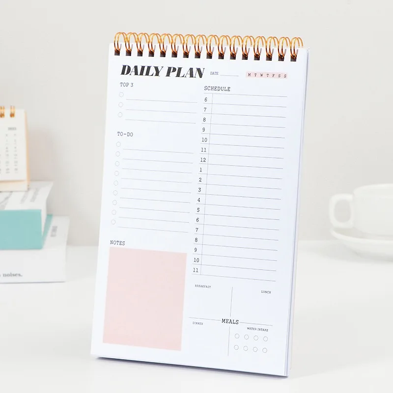 2024 2025 Daily Weekly Monthly Memo Pads Customized Notebook Planner Posted It Agenda Sticky Notes To Do List Notepad