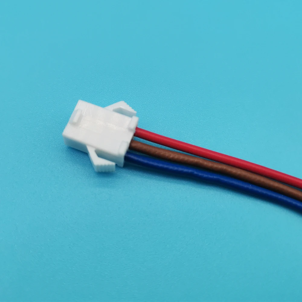 3pin 10cm custom wire to board JST SM male connector cable assembly wire harness