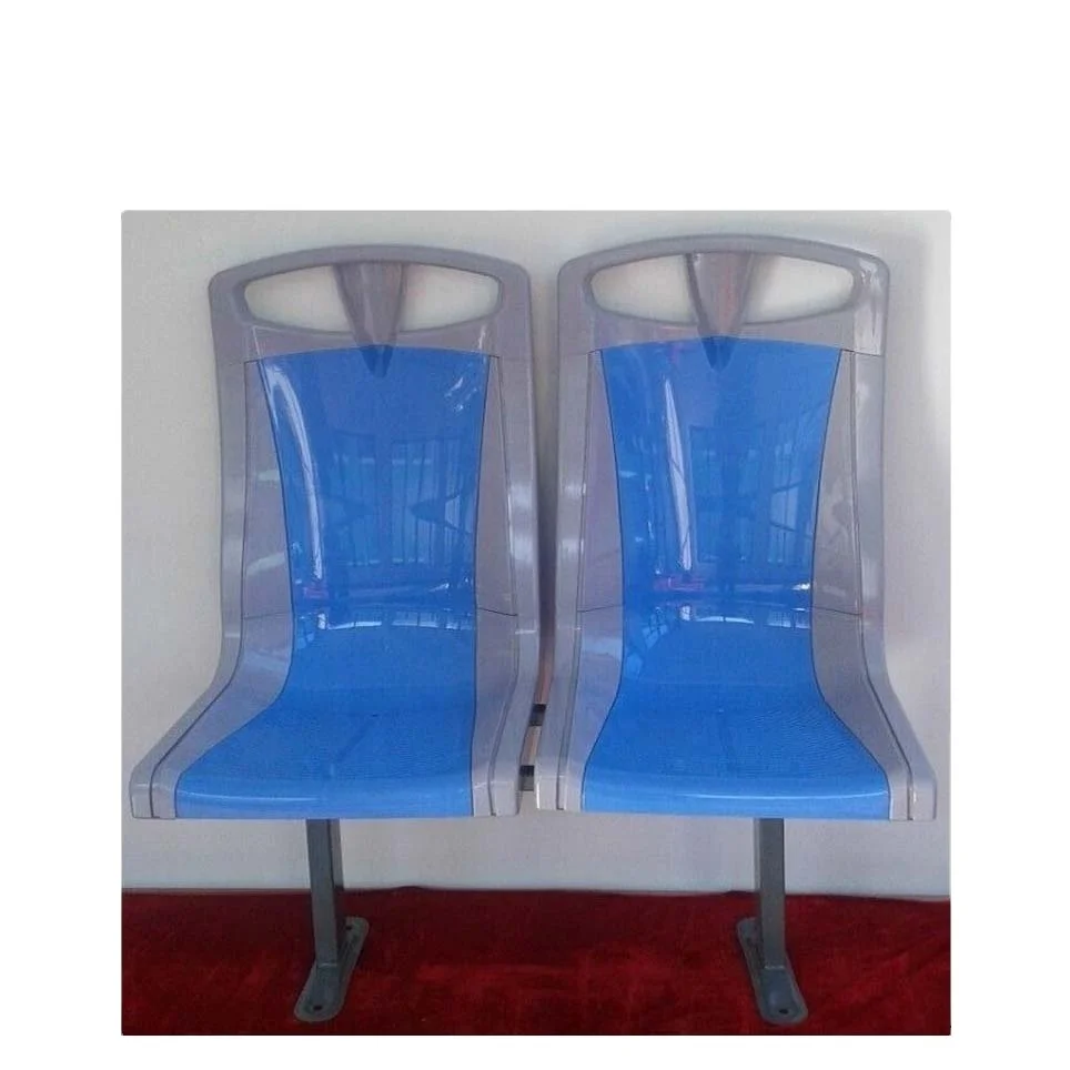 Синее + серое сиденье для городского автобуса 420 мм, одно сиденье из алюминиевого сплава и стали, ABS