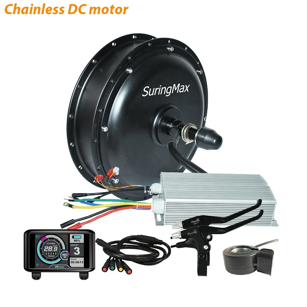 Chainless motorbike electric motorcycle motor kit e bike conversion 72v 5000w racing converter kit