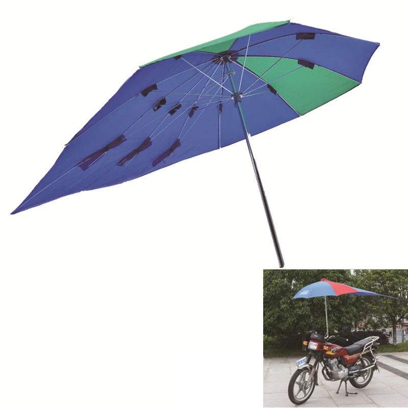 Windproof Electrical Scooter Bicycle Bike Motorbike Motorcycle Umbrella Country Motorcycle Umbrella Manufacturer from China