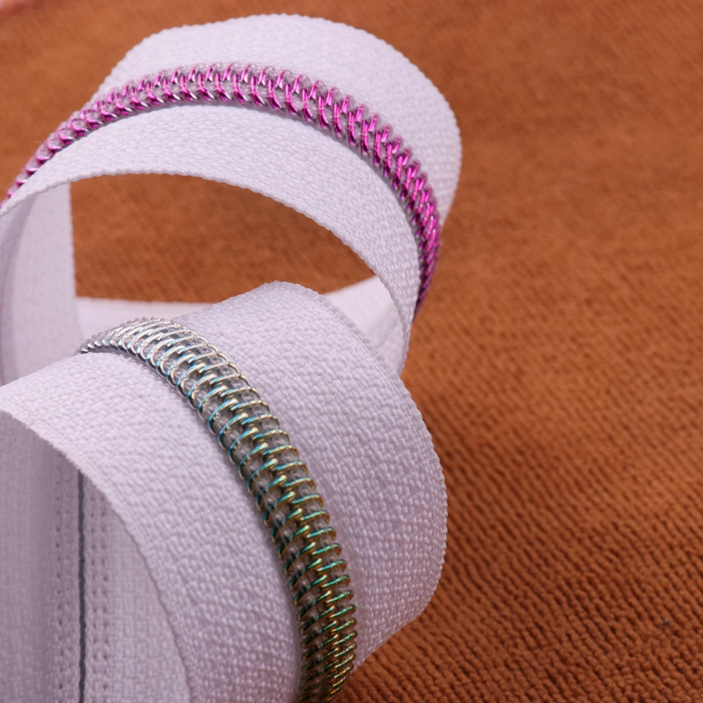  China Factory Promotion Top Quality Seller Zipper Rainbow Nylon