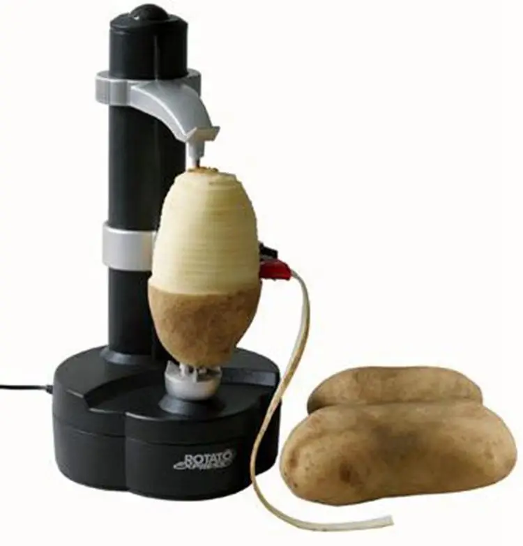Spiral Automatic Peeler Battery & USB Kitchen Tools Skiving Pare Pear Potato Apple Peeler Electric Fruits Peeler