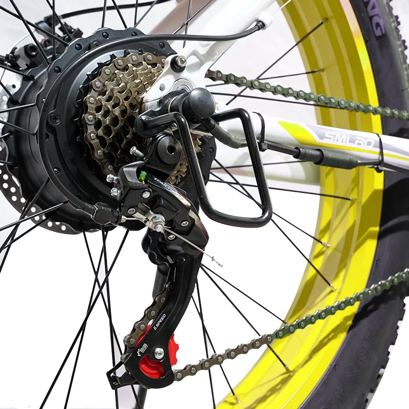 21 Speed 26 Inch 48V 500W 750W 1000W Motor 13AH Battery Electric Hybrid Bike MTB Mountain Fat Tire Electric Bike