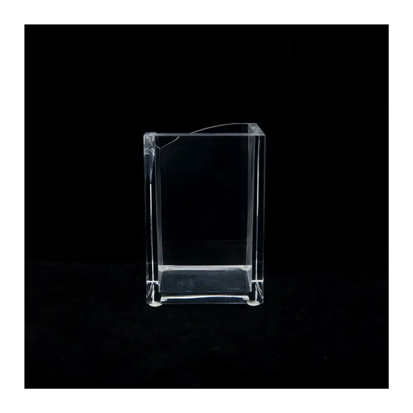 New Style Multifunctional Acrylic Pencil Pot Pen Holder Makeup Brush Holder For Desk