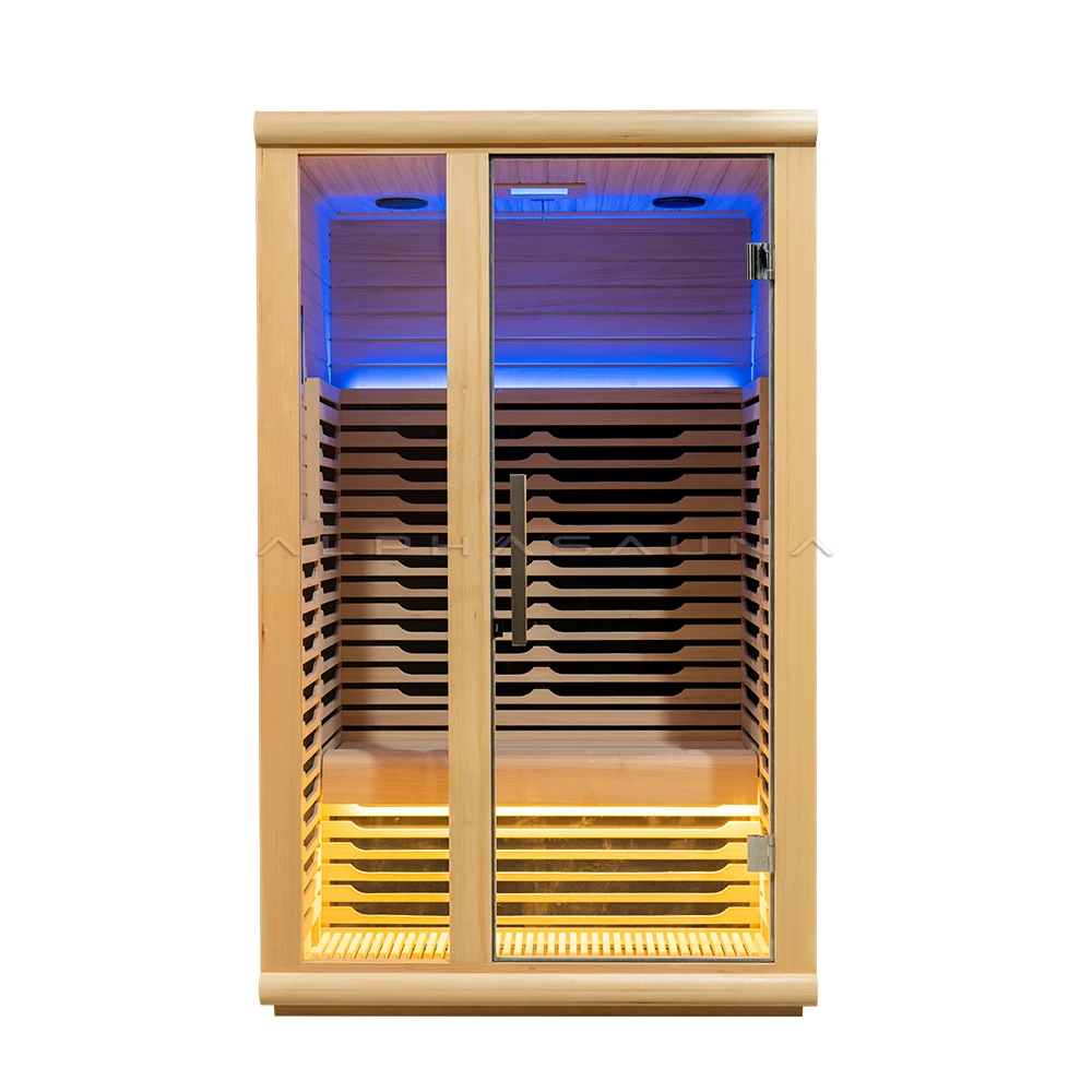 Indoor Sauna Room For 1Person Outdoor Infrared Sauna
