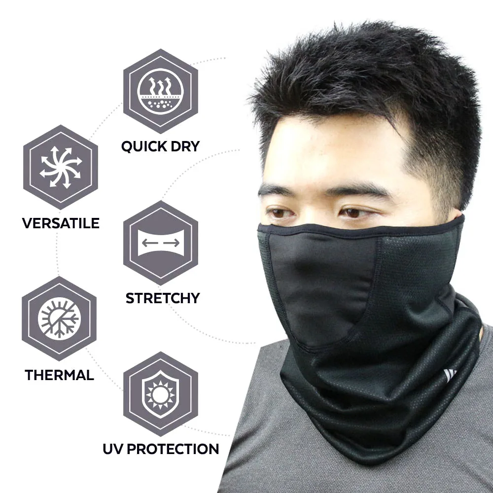 Neck Gaiter for Dust & Sun Protection Face Cover Scarf for Fishing, Hiking, Cycling & ATV Riding