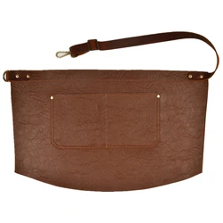 Shang Mei Yuan factory ultifunction cotton fabric soft breathable reusable half body canvas aprons waist length cooking apron