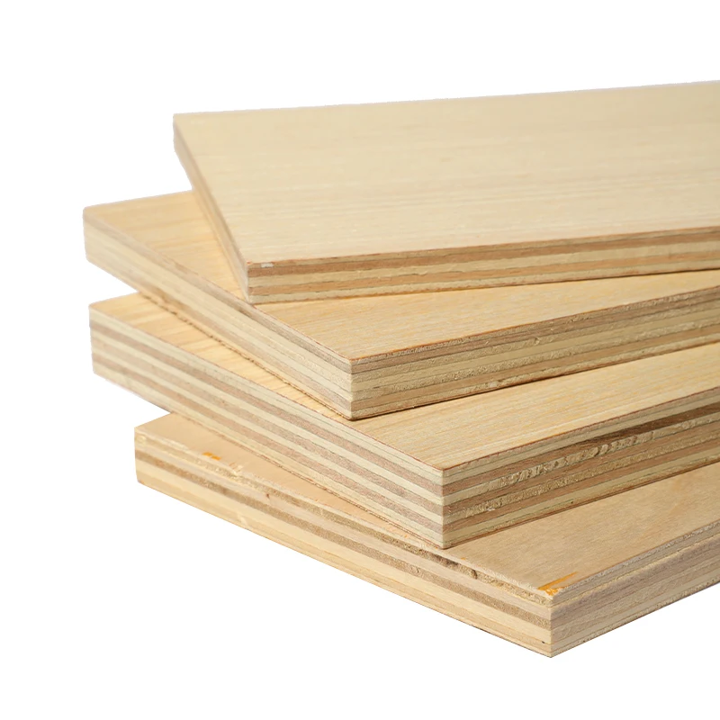 Wholesale low  price18mm furniture grade two times hot press natural full birch commercial plywood from with fsc certificate