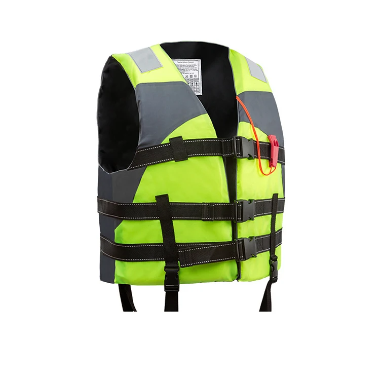High Quality Coast Guard Approved Water Rescue Sports Life Jacket Vest Hot Sale EPE Foam PVC Foam and Oxford Fabric Material