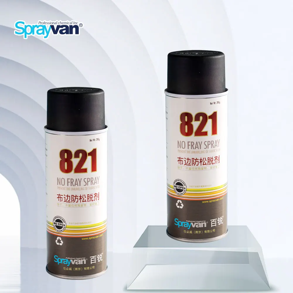 Textile fabric no fray spray, Cloth anti-curling spray  Factory production