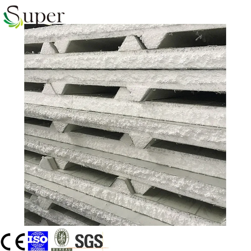 
Low cost roofing materials 0.5mm steel surface eps sandwich panel 