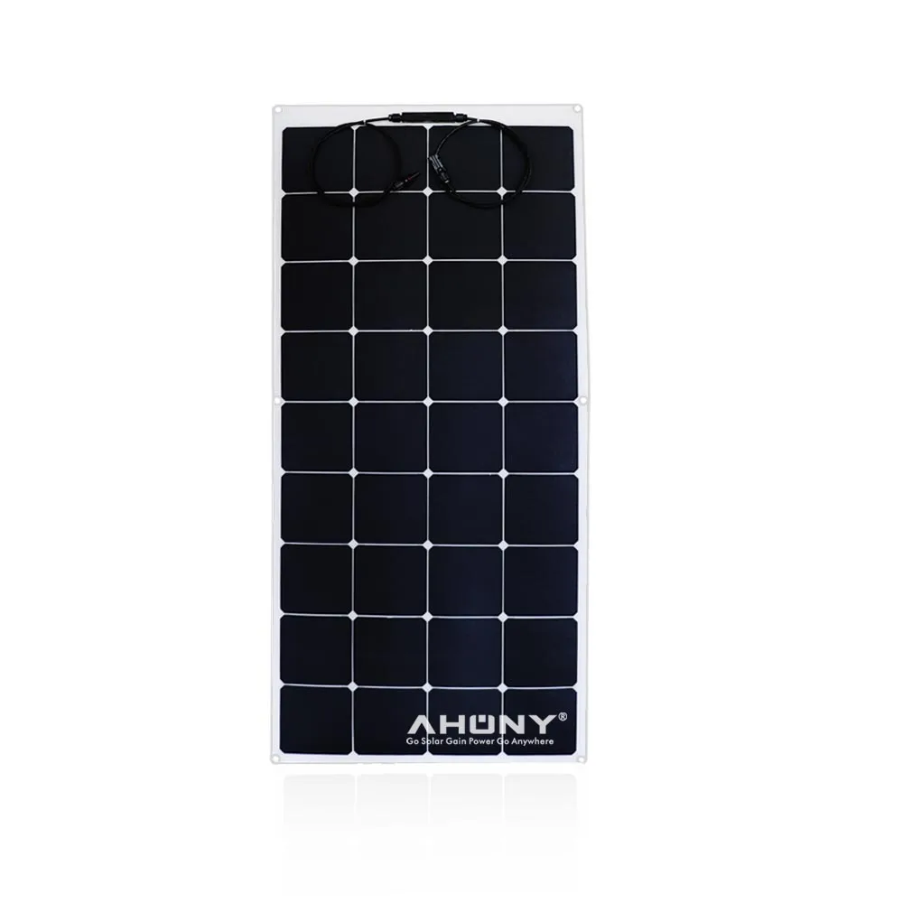 High Efficiency Sunpower Solar Cells PV Panele ETFE 100w 120w 130w 200w 300w 400w Flexible Solar Panels