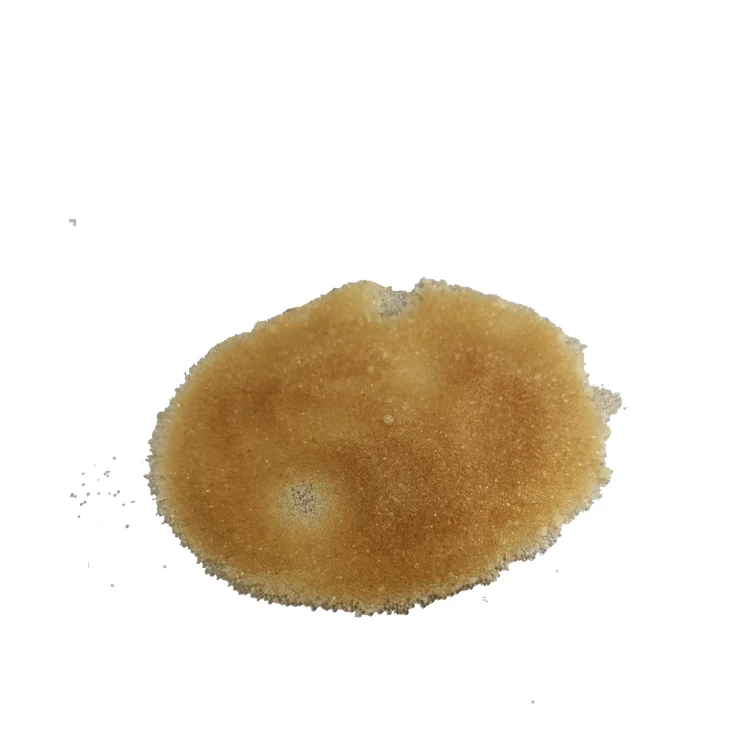 
C100 EXTREPURE 001*7 Na+ water soften Gold color Ion exchange resin cation resin 