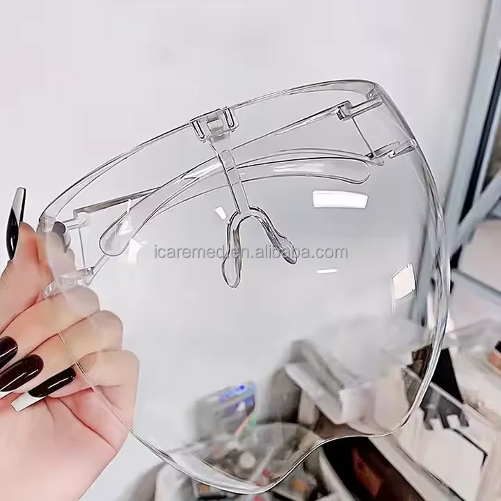 Factory Price Popular Durable Transparent Eye Protective  Anti Fog Eye Protection Face Shield