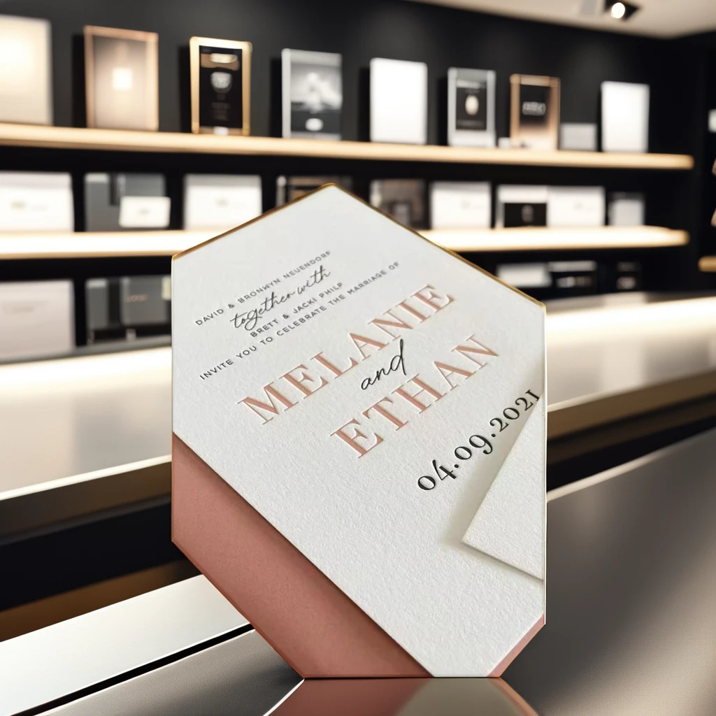 Custom High-End Business Card Double-Sided Printing on Special Paper with Hot Gold Embossing Private Business Luxury Branding