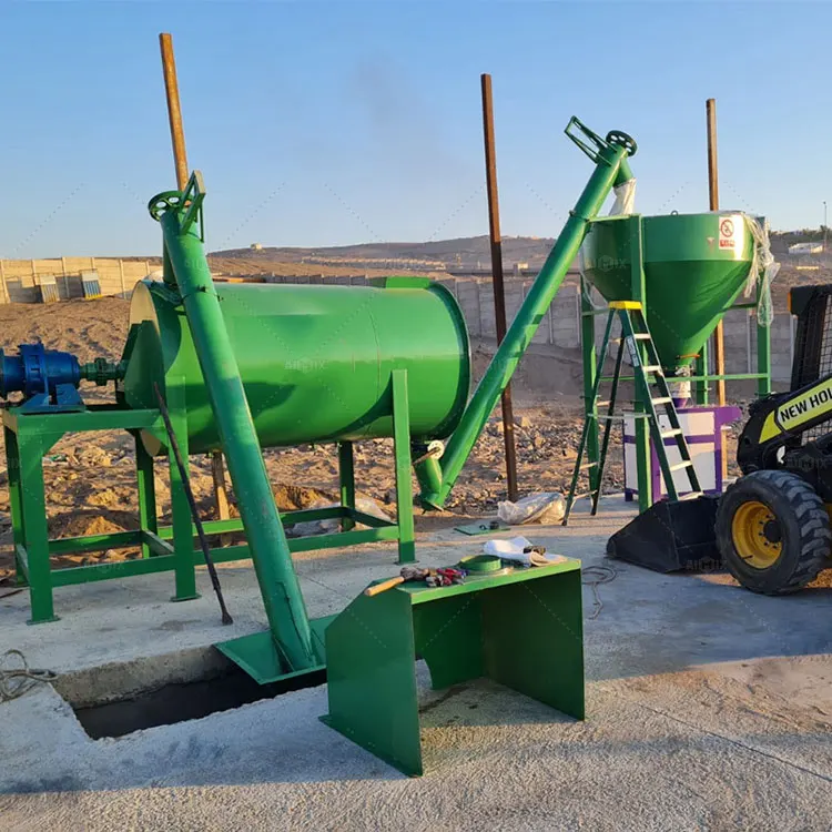 3 - 30 Tons Capacity Tile Adhesive Manufacturing Plant Dry Mortar Production Line