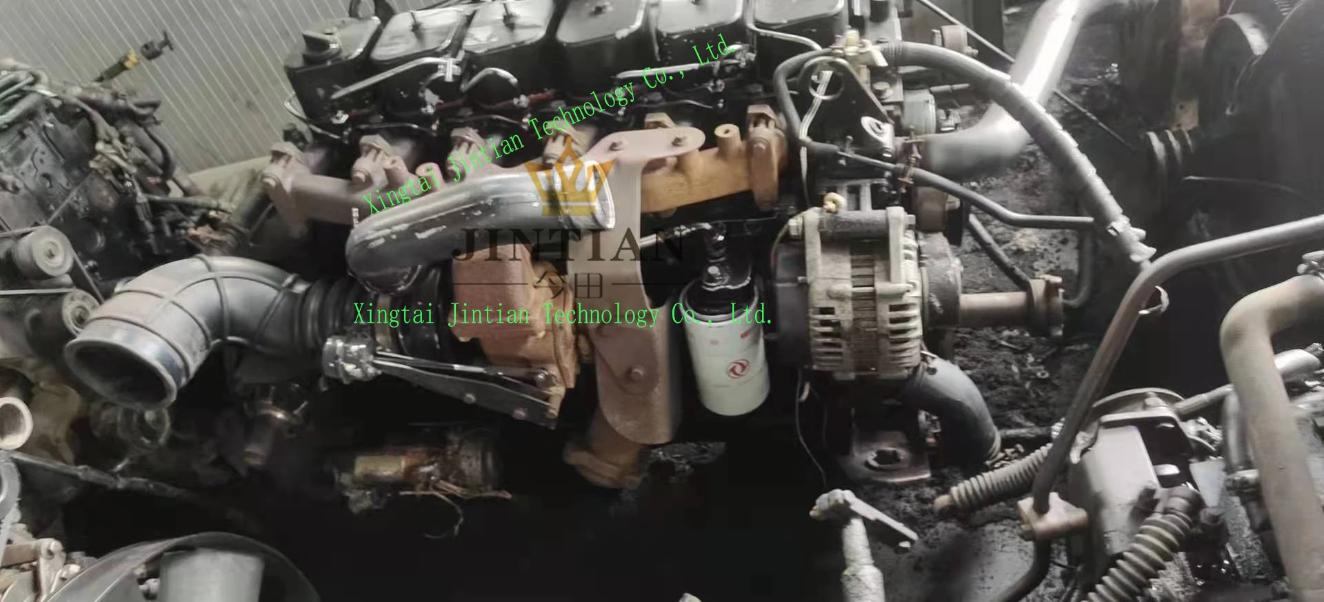 Original Used Engine 6BT 210HP