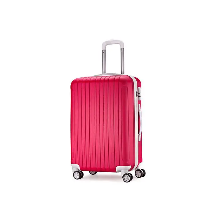 High Quality Custom Durable Unisex Travel Abs Trolley Suitcase Luggage Sets with 9 Colour