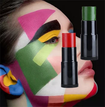 Professional 9 Colors Halloween Body Paint Oil Based Party Fancy Make up Black Face Paint Stick for Makeup