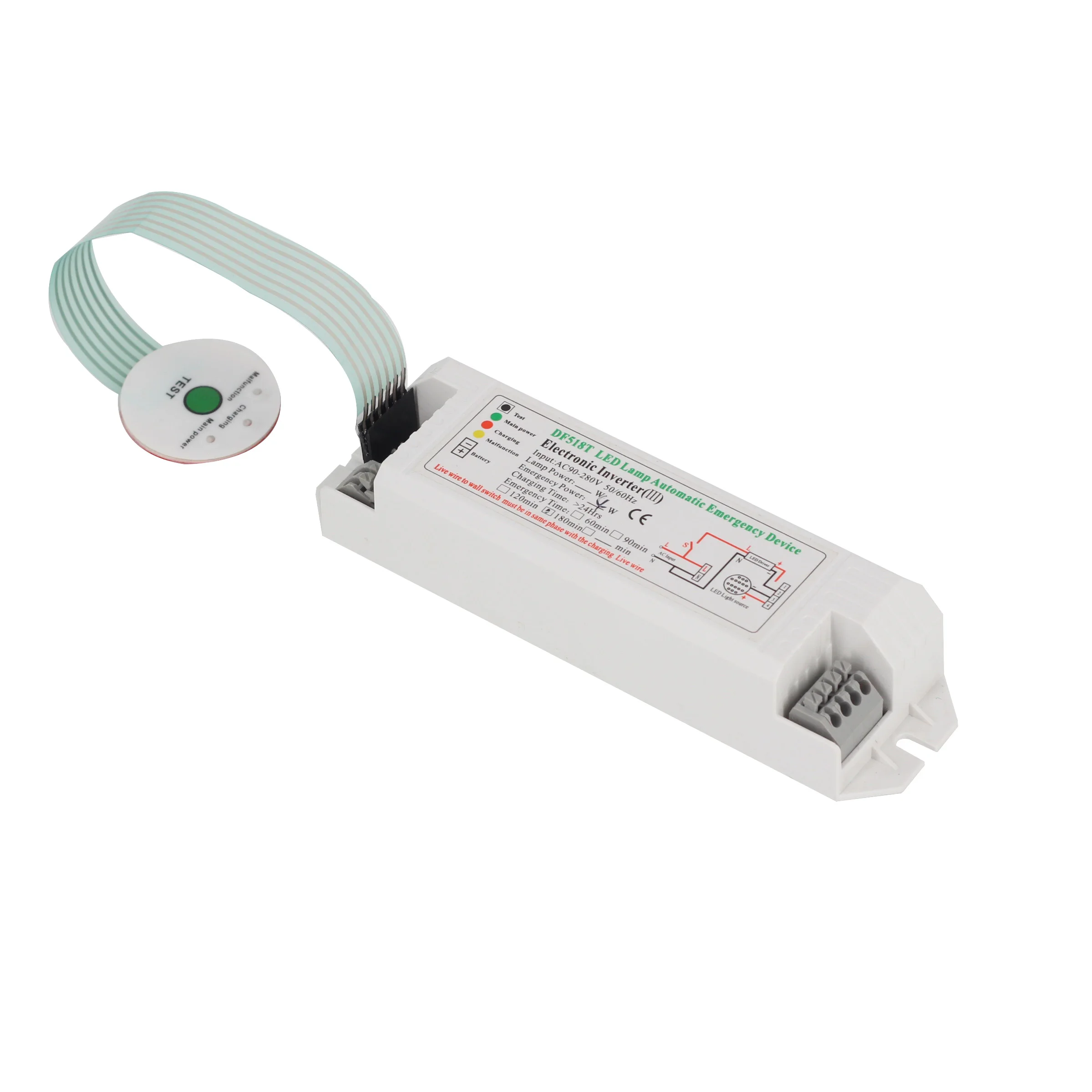 SAA DF 518T self test 6w/8w/9w/10w 3hours for emergency lighting  LED  emergency lighting converter