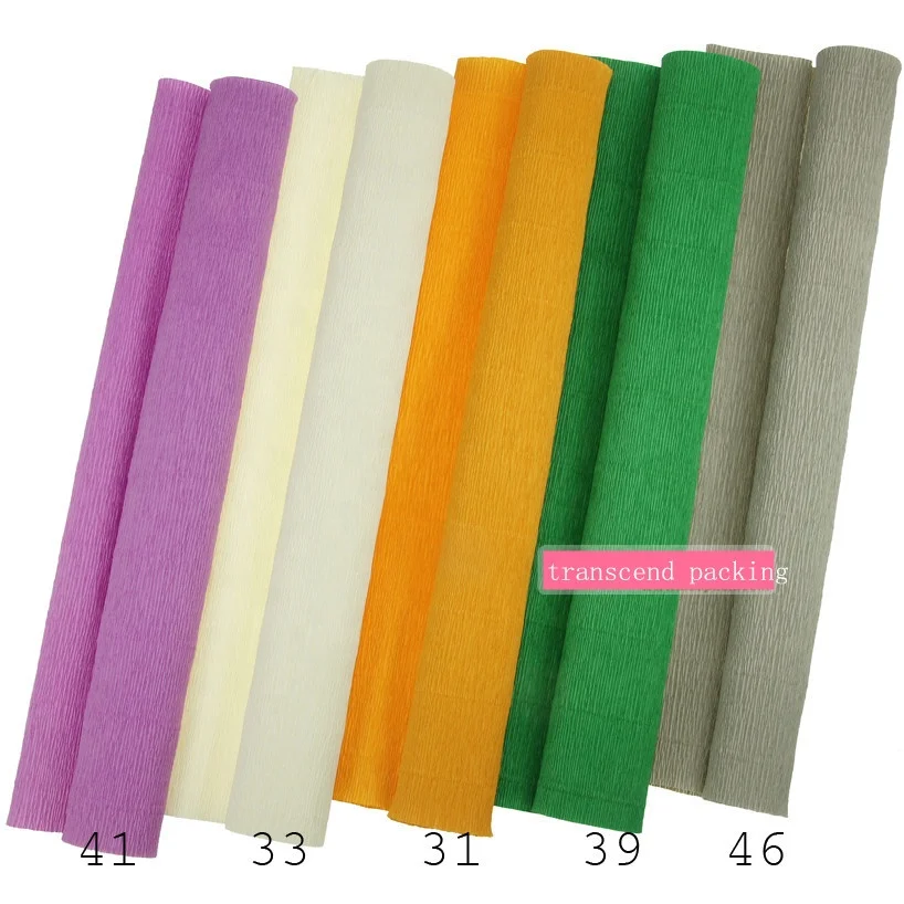 
Crepe paper for flower wrapping 