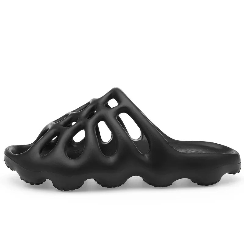 New Arrival  Rubber Beach Sandals Shoes Unisex Slippers Summer Leisure EVA Super Light Garden Shoes