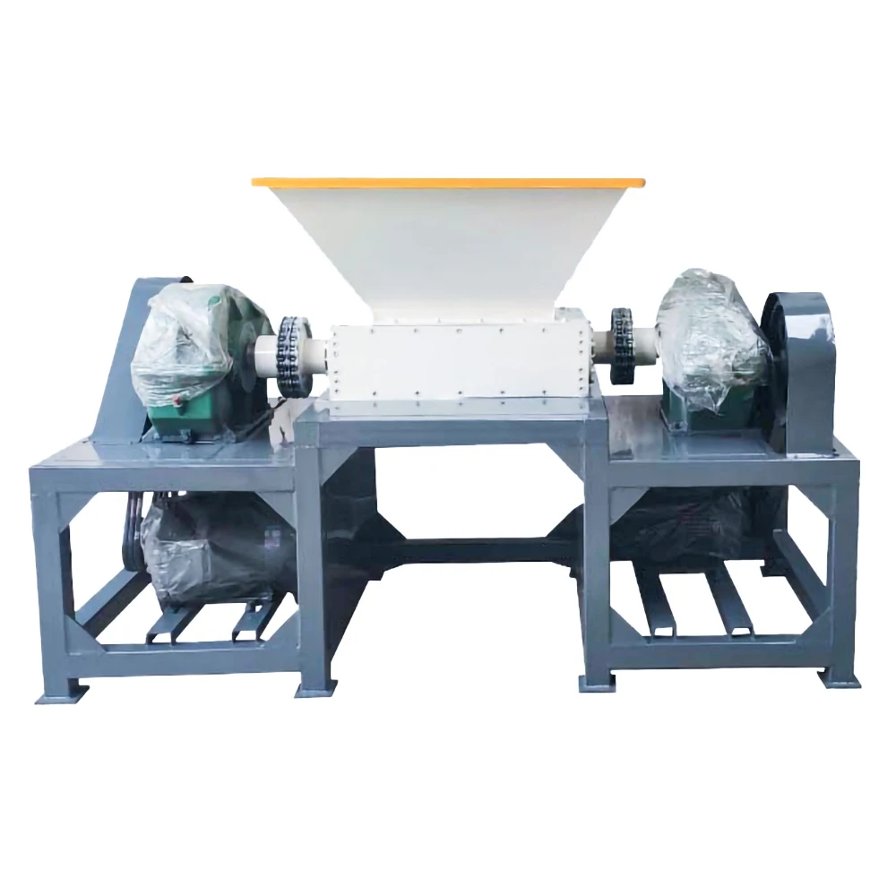 RSE-800 model industrial double shaft waste forestry machinery atv mini wood chipper shredder