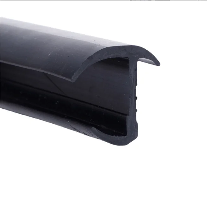 EPDM rubber extruded J shaped shipping container sealing gasket rear door  H type pvc seal strip extrusion profile for truck