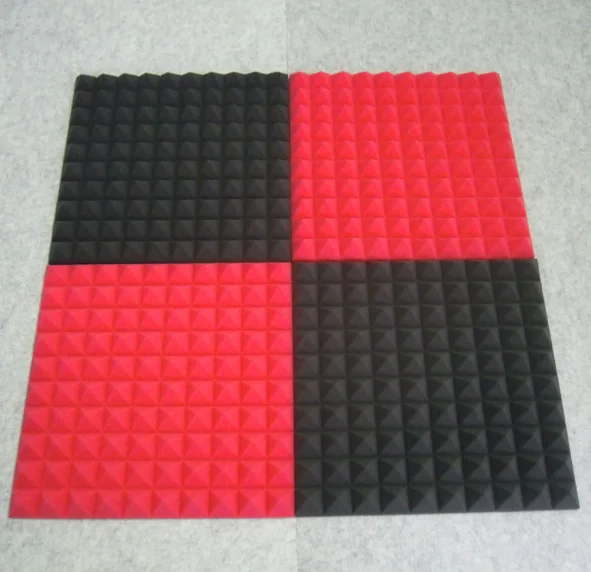 Акустическая пена Звукопоглощающая Пирамида студийная обработка стеновые панели 50*50*5 см огнеупорный пенный материал