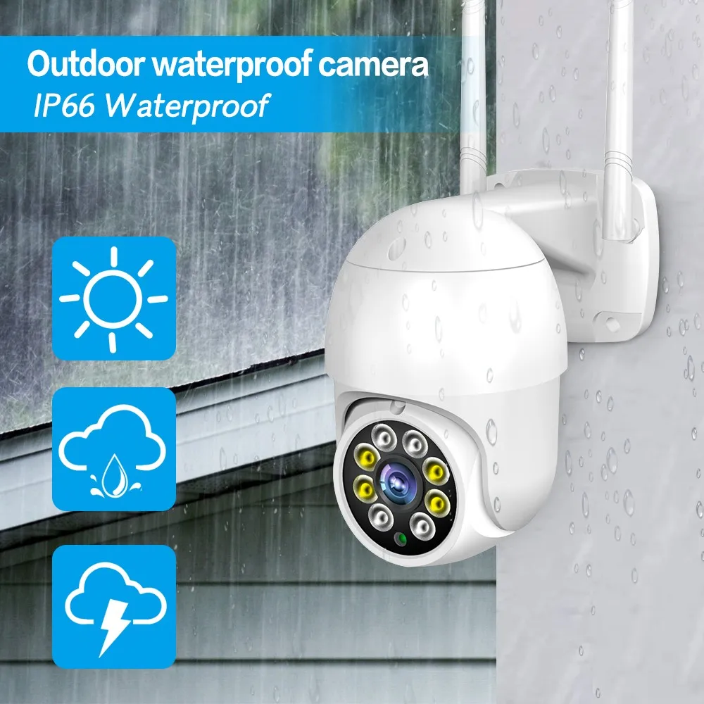 PGST 1080P HD камеры безопасности беспроводная наружная Wi-Fi камера наружная поддержка видео IP наружная камера