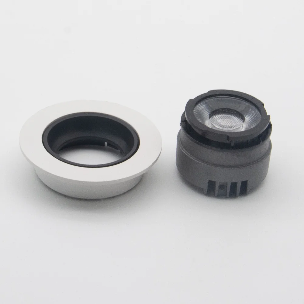 high quality Module LED downlight parts 12w Recessed downlight housing 2.5inch