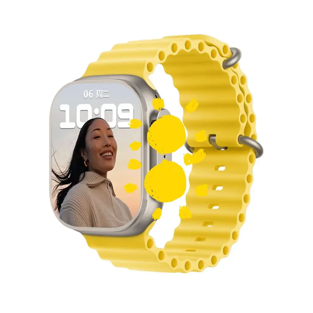 T800 Ultra Hot Sale Series 8 Sport Smart Watch 1.99 Inch TFT Touch Screen Wireless Charging watch ultra t800 ultra