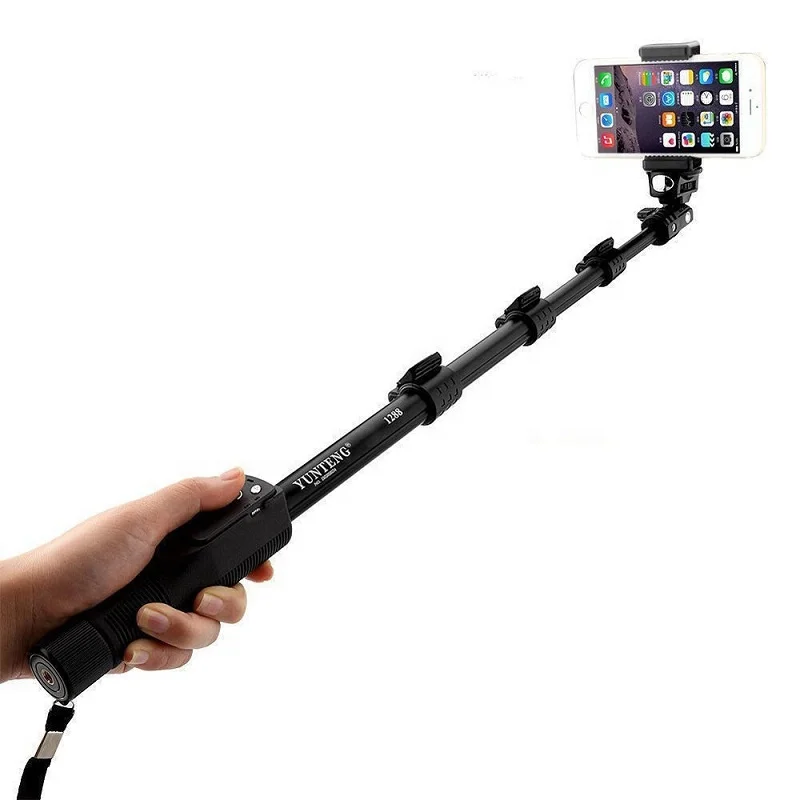 Yunteng YT-1288 Extendable Handheld Camera Selfie Stick Monopod with Wireless Remote Shutter for Mobile Phone