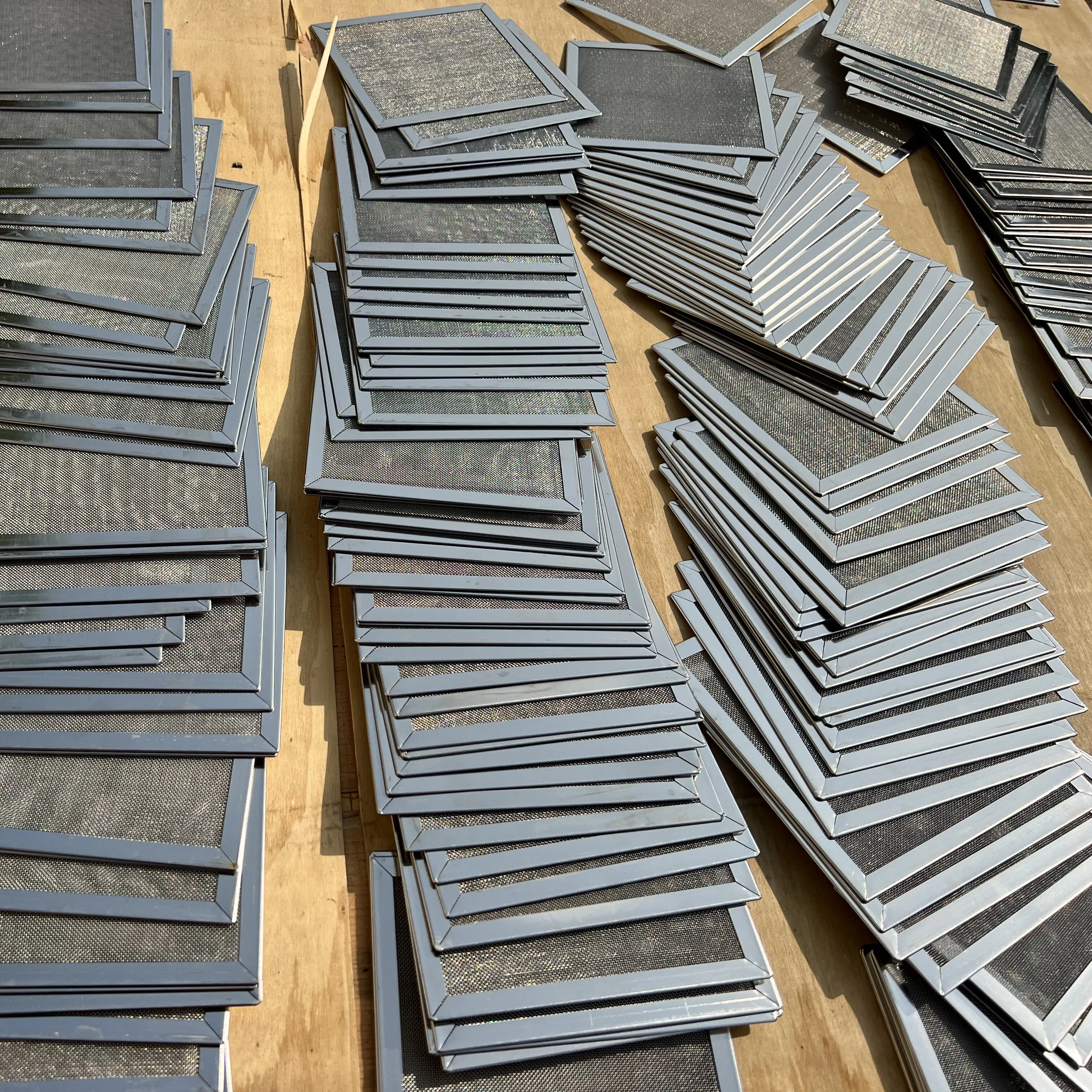 13*13cm 15*15cm Non Stick BBQ Mesh Grilling Mats Square Grill Mesh Sheet For Outdoor Barbecue Home Garden Camping