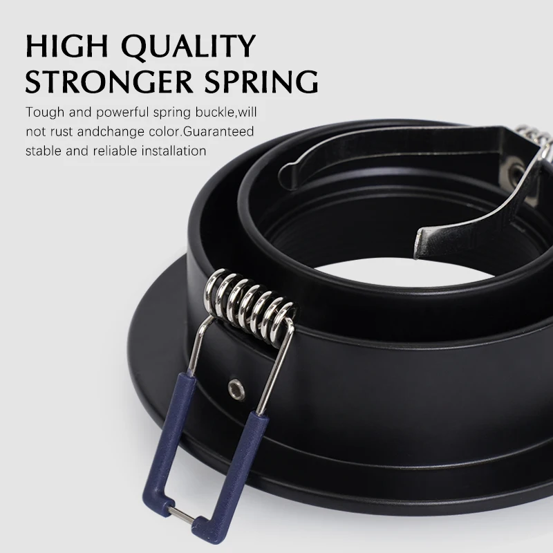 Commercial Mr16 Pure Aluminium Downlight Fixed  Deep Cup Anti Glare spotlights Fixed