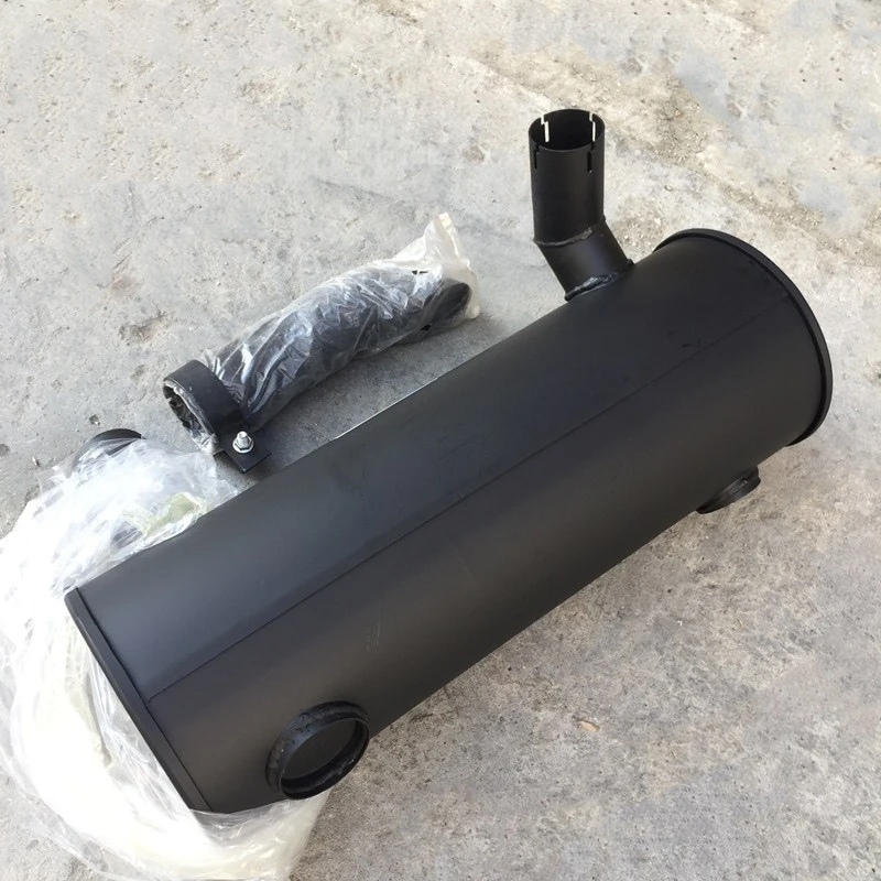 Excavator Komatsu PC200/210/220-7-8 muffler assembly exhaust pipe chimney pass muffler accessories