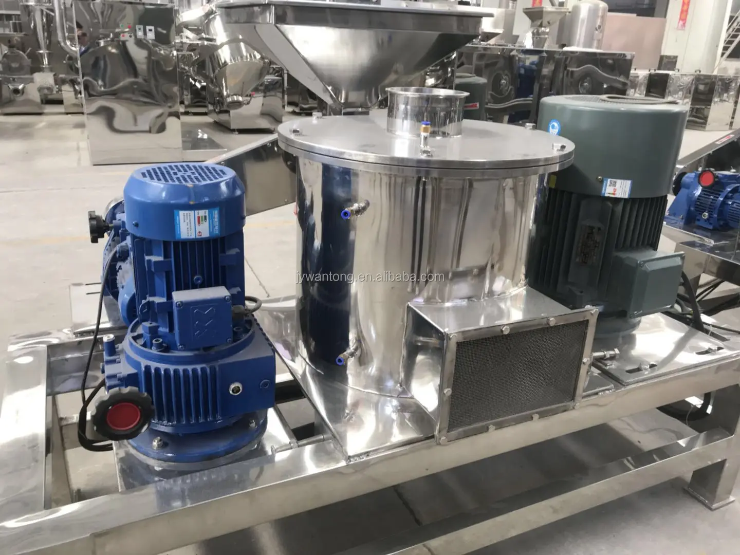 Stainless steel icing sugar grinding machine/grinder from China