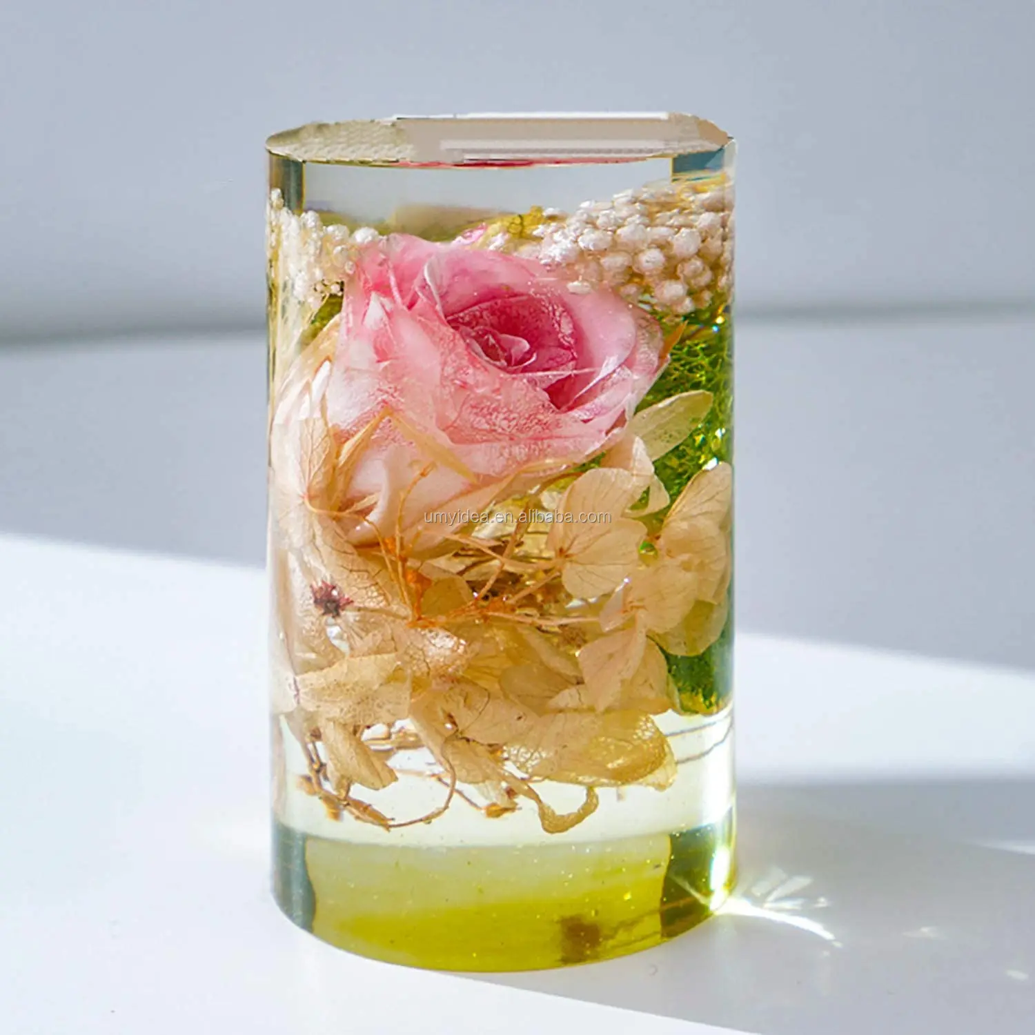 Набор силиконовых форм Easy Demold, прозрачные силиконовые формы «сделай сам» для смолы, прозрачные формы для украшений из смолы, пепельница/ручка/подвеска