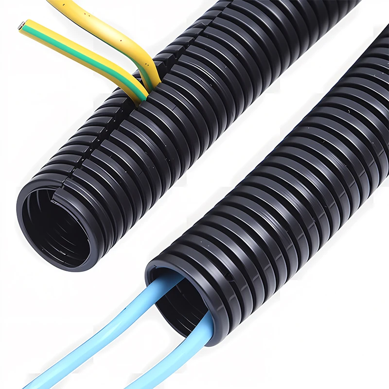 Трубопровод 1/2 сверхмощный гофрированный 3/4 Gi ПВХ 20 мм Черный гофрированный белый  Гофрированные Трубки Ткацкого Станка