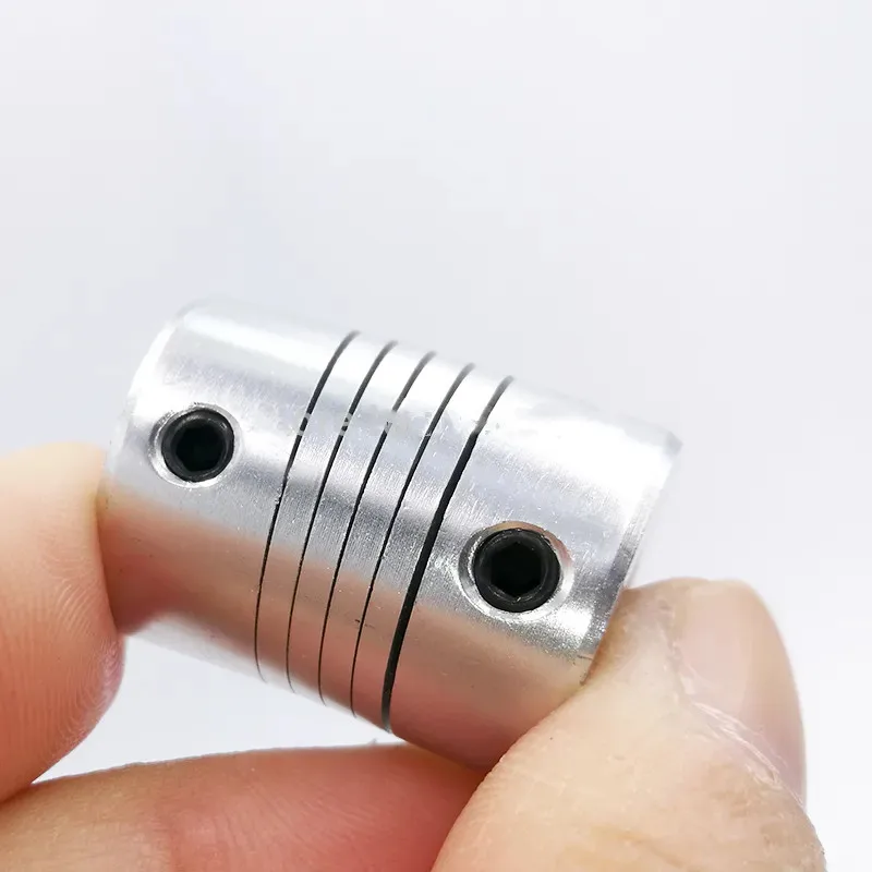 D19*L25 Shaft Coupling Aluminium flexible Jaw 3/4/5/6/6.35/7/8/10mm CNC Stepper Motor Coupler Encoders Engraving Machine